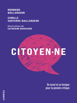 cover image of Citoyen·ne